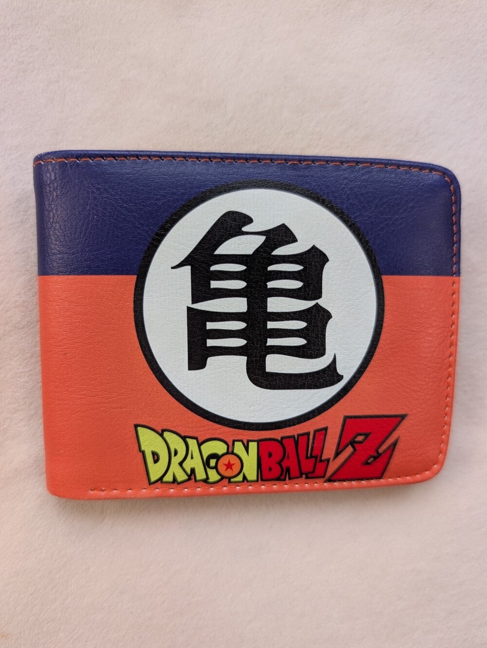 Dragon Ball Z Goku Bifold Wallet Orange Blue Anime